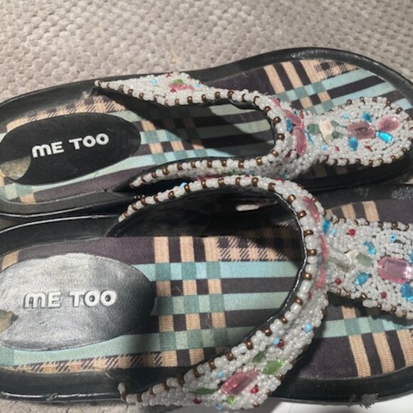 Me Too beaded sandals - Picture 3 of 4